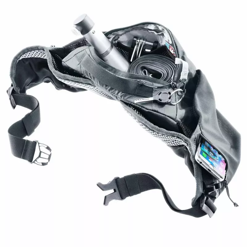 Hip Sachet DEUTER Pulse 3 kidney-compatible adjustable belt, 3 L, Graphite, 330 g