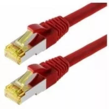 Networking Cable Helos Cat 6a S/FTP 0.5 m Red