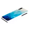 Smartphone case iKins for iPhone XR — blue lake outer, black inner