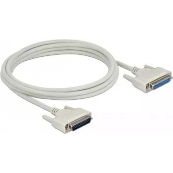 Serial Cable DeLOCK 83209 Beige 3m D-Sub 25 Pin