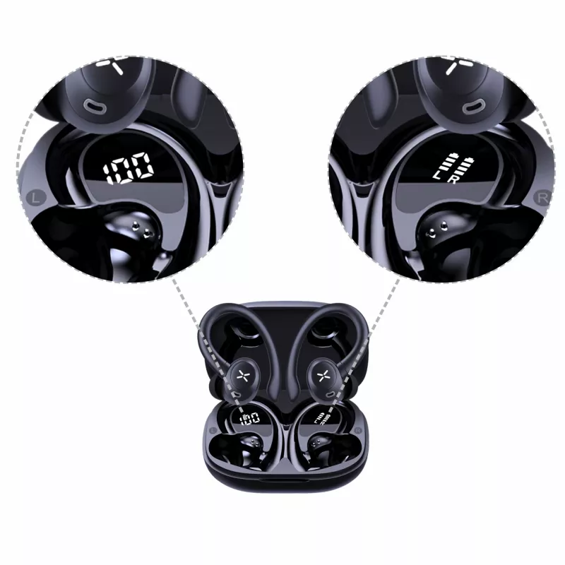 Wireless Sport Earbuds MANTA Rytmo Sport 2 MATWS012BK — True Wireless, In-ear, Black