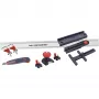 Precision Ruler Set Einhell-KWB LINE MASTER with 800 mm Guide Rail, 10 Pieces