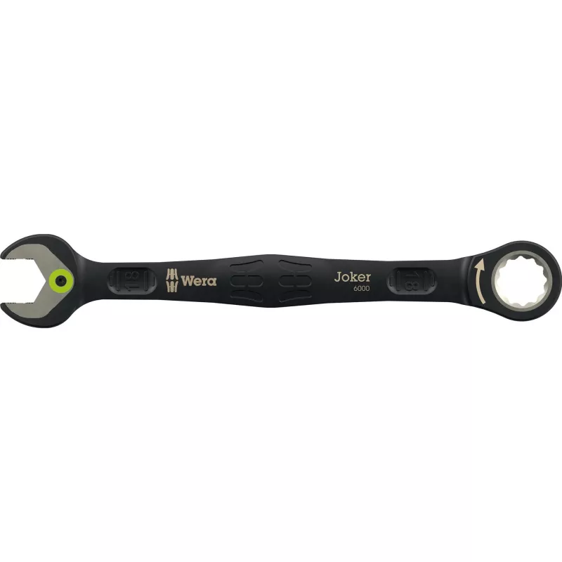 Wera 6000 Joker Black Edition Ratcheting Combination Wrench Set, 11 pcs