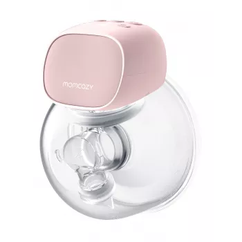 Momcozy S9 Pro Single Electric Breast Pump Pink, 180ml