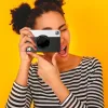 Kodak PRINTOMATIC Instant Print Camera, 2x3'', Black