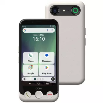 Smartphone Doro Aurora A10 4.5 inch 4GB RAM 64GB Black White