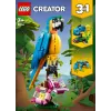 LEGO building set Exotic Parrot 31136 — Creator display model, 253 pieces, 220×120×110 mm
