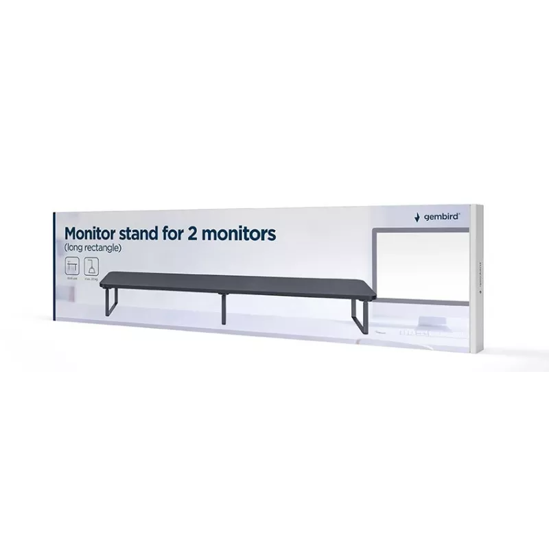 Gembird MS-TABLE2-01 monitor mount / stand Desk Black