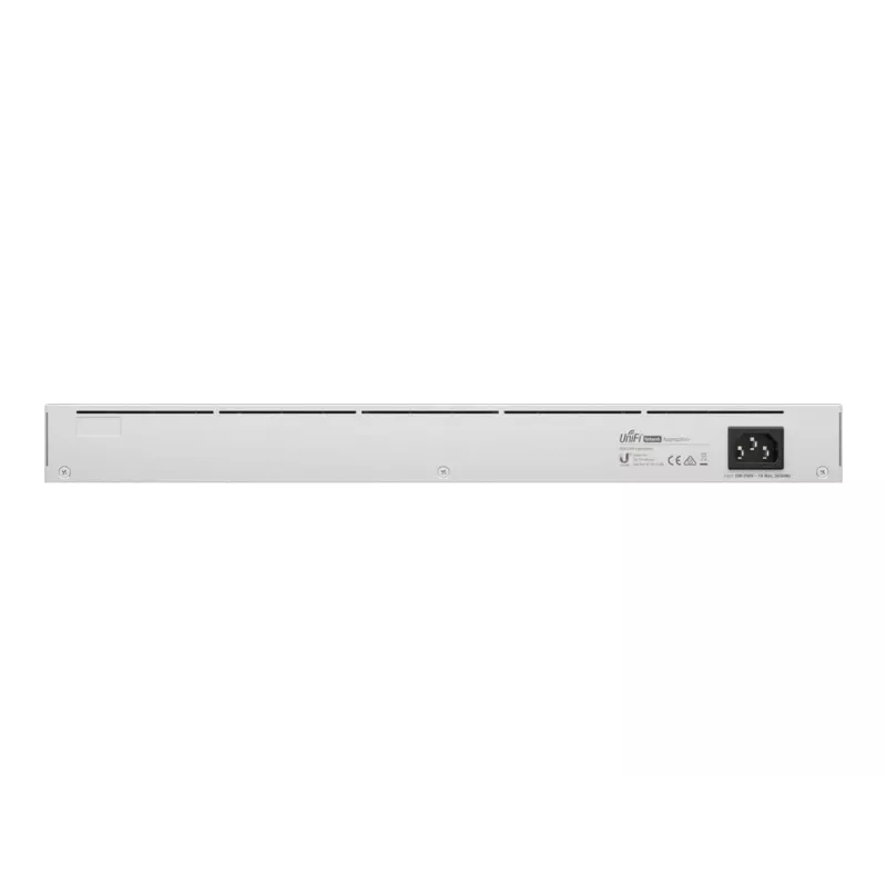 Network switch Managed L2 UBIQUITI USW-Aggregation — 8 SFP+ slots, 10G support, fanless, 1U rack, silver