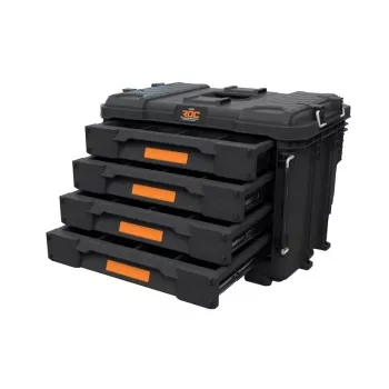 Tool box KETER DIY ROC Pro Gear 4 Drawers Unit XL with 4 drawers, technopolymer, 25 L