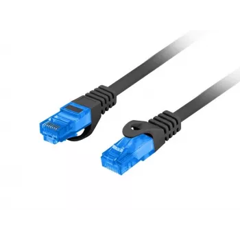LANBERG Cat6a S/FTP RJ-45 networking cable PCF6A-10CC-0500-BK, 5 m, LSZH, 26 AWG, CCA, black