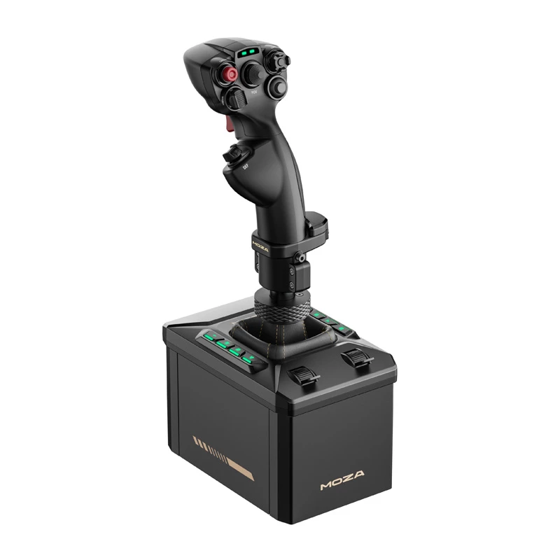 Flight stand kit MOZA AB6 Flight Simulator — black ABS, aluminium and carbon fibre construction, AC power 110–220V, peak 72W