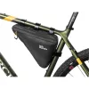Morobbia Triangle Bag , bike basket/case (black, Top Tube Bag 2 L)