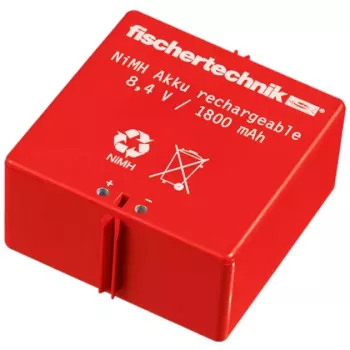 Battery Charger Fischertechnik 34969 NiMH 1500mAh 8.4V Black Red