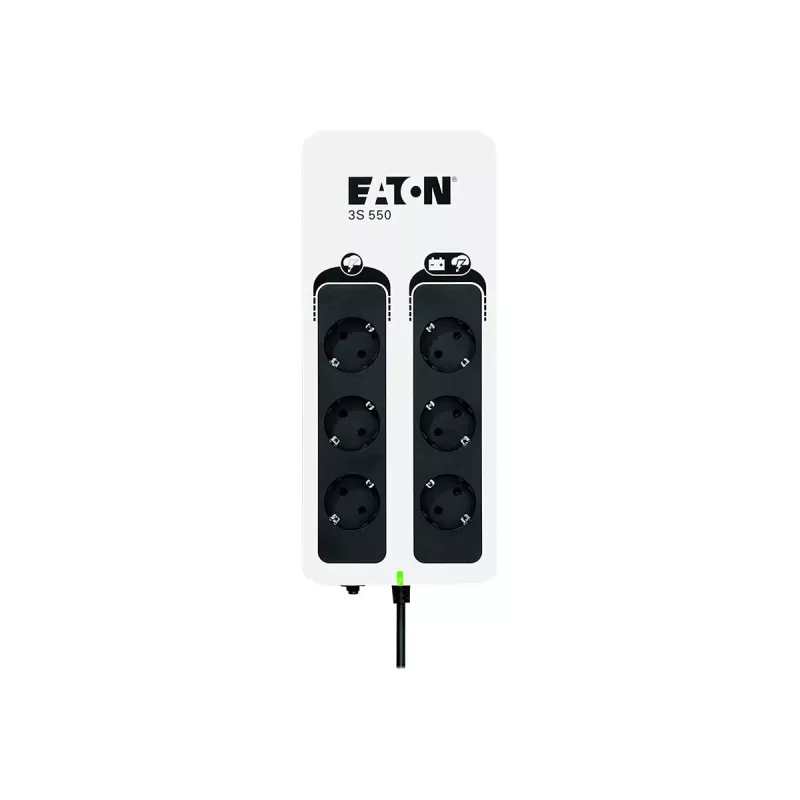 Eaton 3S 550 DIN 0.55 kVA 330 W 6 AC outlet(s)