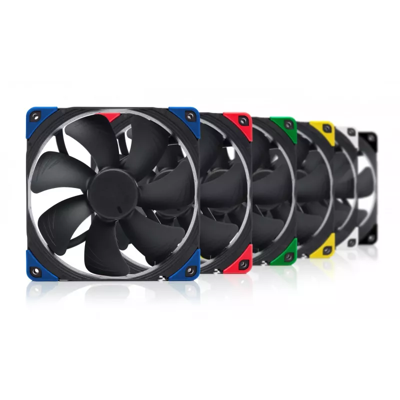 140 mm Noctua NF-A14 PWM chromax.black.swap case fan, 12V, 300–1500 RPM, PWM, 140.2 m³/h, 24.6 dB