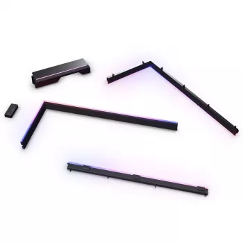 Phanteks NV5 Premium DRGB Kit + Power Hub, 3x for outer frame, 1x motherboard cable cover - black