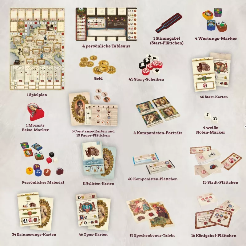 Lacrimosa, Board Game