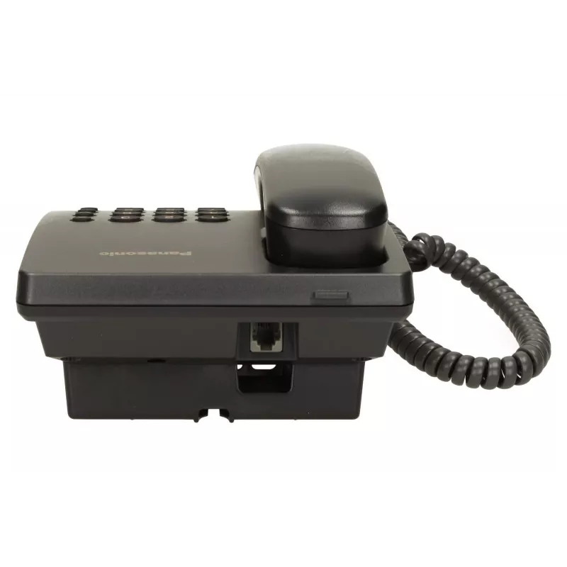Corded Phone Panasonic KX-TS500 Black with Caller ID and Speakerphone