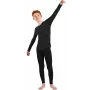 Odlo Set long ACTIVE WARM ECO SET children's underwear set, size 116 cm, black and grey