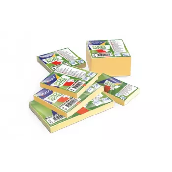 Stiky notes Forpus, 75x75mm, Yellow, cube (1x400) 0717-116