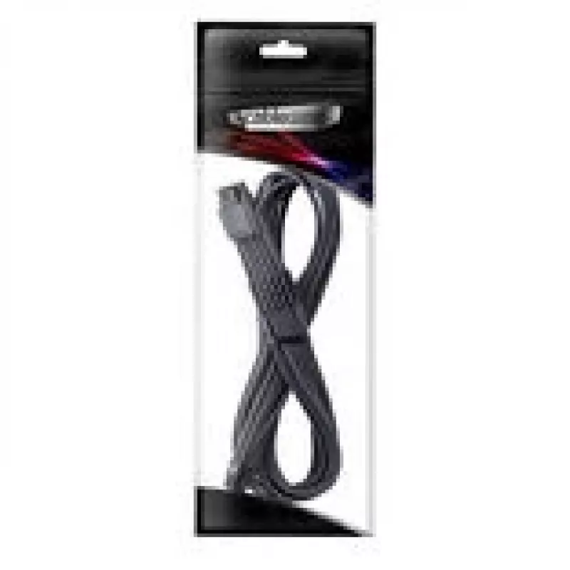 CableMod Universal Pro ModMesh 16-Pin to 16-Pin Cable, Sleeved, StealthSense - carbon, 60 cm