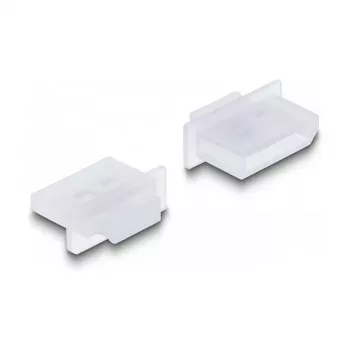 Cable cover DeLOCK 64107 DisplayPort female transparent 10 pcs