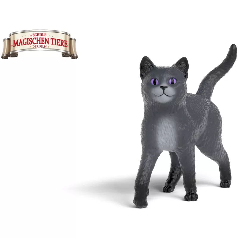 Toy figure Schleich Karajan the tomcat from The School of Magical Animals series, collectible figurine