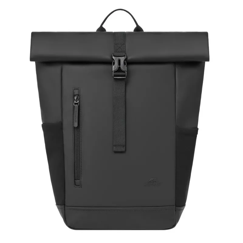 Backpack Rivacase 7826 Eden 14 ECO black roll-top for 14-inch laptops