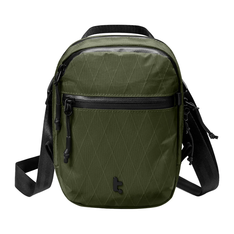 Shoulder bag Tomtoc Aviator-T37 X-pac T37S1T1, green
