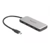 DeLOCK 64261 USB 3.2 Gen 1 Type-C Hub 10000 Mbit/s Black Grey