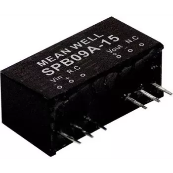Power adapter/inverter mean well SPB09A-12, 9 W, 12 V, 0.75 A