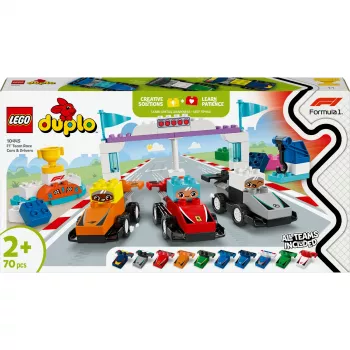 LEGO DUPLO 10445 F1 Team Race Cars & Drivers
