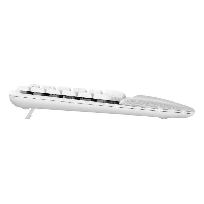 Logitech Wave Keys Keyboard Office RF Wireless Bluetooth QWERTZ German White