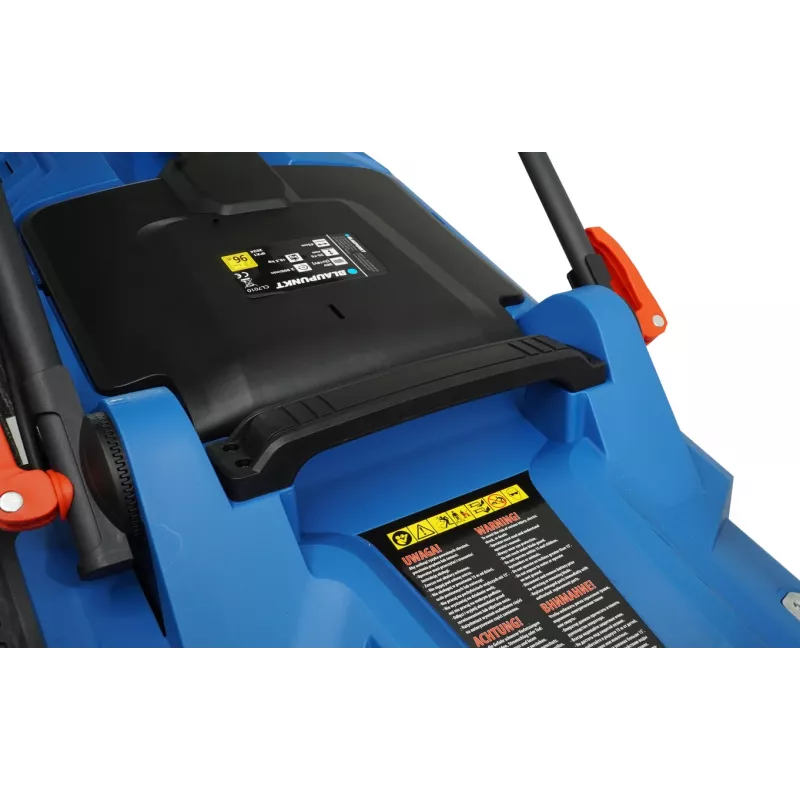 Blaupunkt CL7010 Cordless Lawn Mower 36V 40cm Cutting Width 50L Grass Box