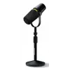 Shure MV7+-K-BNDL - lectern/vocal microphone with XLR/USB-C connector, black + desk stand GATOR