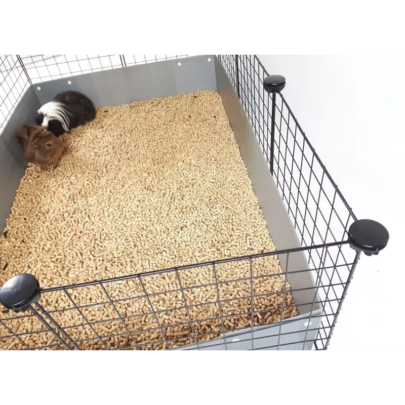 C&C Modular cage 4x2 145 x 75 cm silver