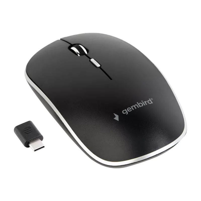 Wireless optical mouse with receiver USB-C