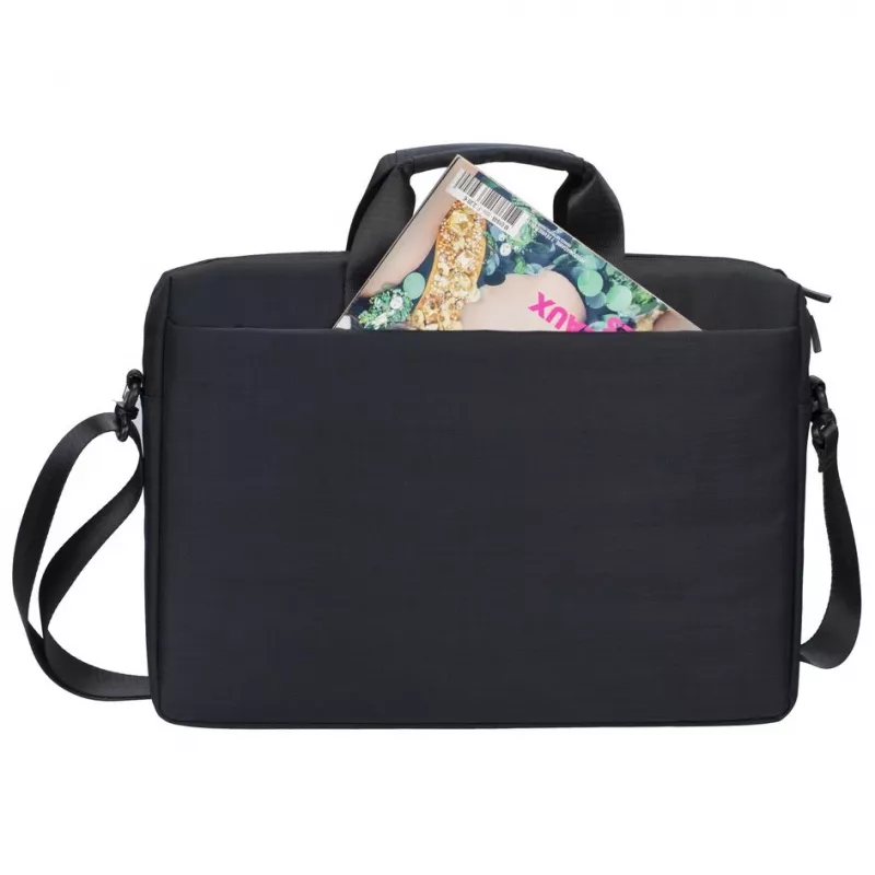Messenger case Rivacase Biscayne 39.6 cm (15.6 inch) Black