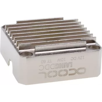 Alphacool Laing DDC metal bottom - silver nickel EOL (13172)