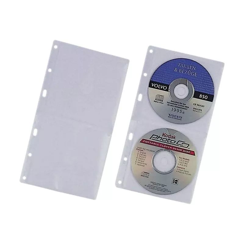 Sleeve case Durable 5203-19 2 discs Transparent