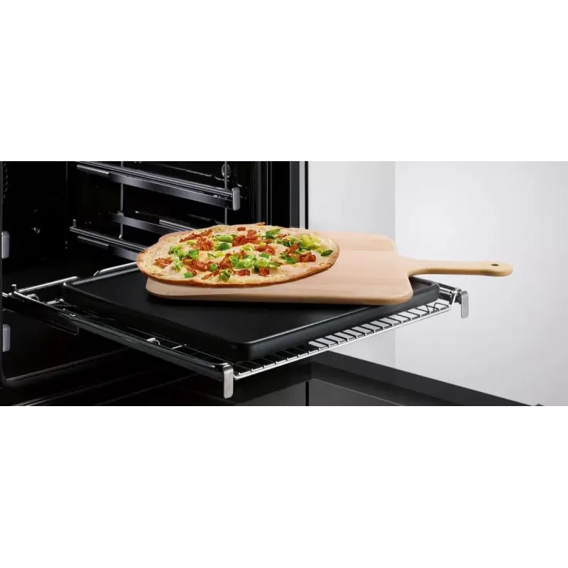 Cutting board Bosch HEZ327000 — metal and wood construction, black, 5.07 kg
