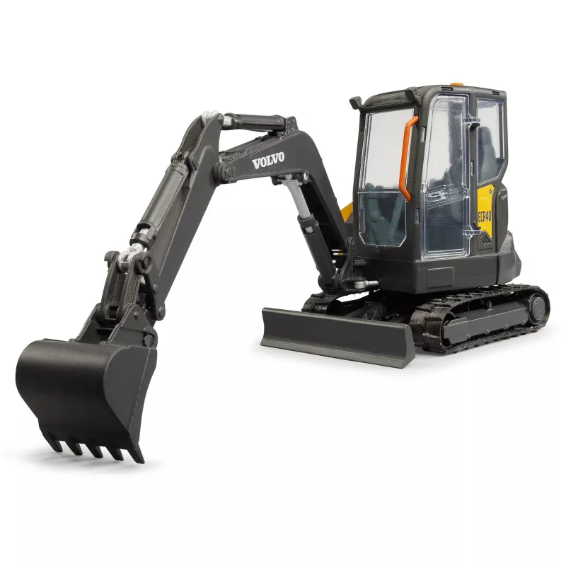 BRUDER model vehicle — Volvo ECR40 compact excavator (toy) by BRUDER, model 02465