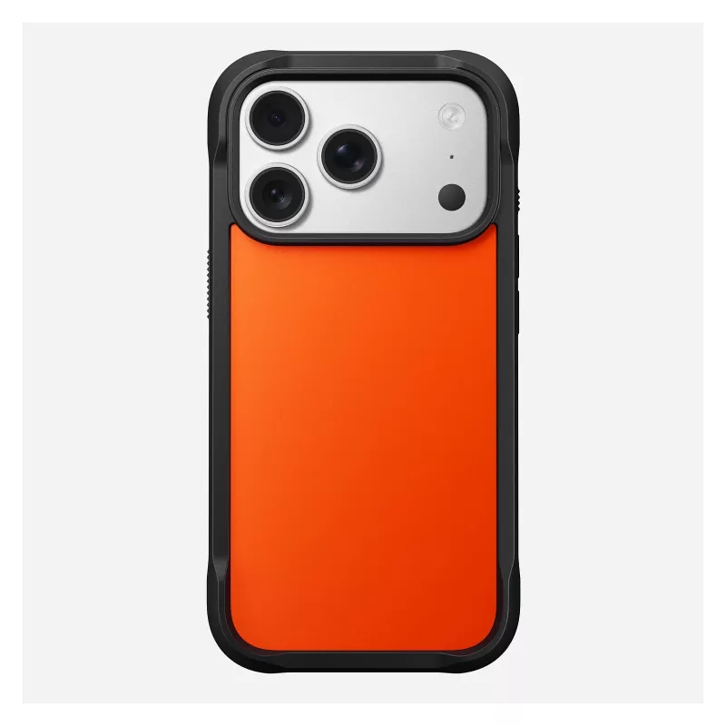 Mobile phone cover Nomad Rugged Case for iPhone 17 Pro — 16 cm (6.3 inch), orange