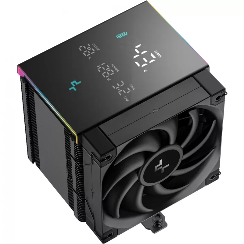 Air cooler DeepCool AK500 Digital Pro 12 cm Black Fluid Dynamic Bearing