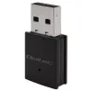 Wireless Mini USB Wi‑Fi Adapter QOLTEC 57007 — Single‑band 2.4 GHz, up to 150 Mbps, internal antenna
