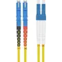 Fiber Optic Patch Cable helos E2000 1 m, 9/125 µm OS2, yellow