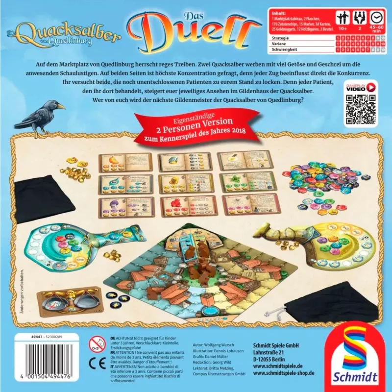 The Quacks of Quedlinburg - Das Duell, Board Game
