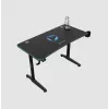 Gaming desk Onex GD1200H — 1200 mm desktop with cup holder and headset hook