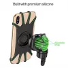 Bike phone holder Tellur BPH100 Black — handlebar mount for smartphones, adjustable grip